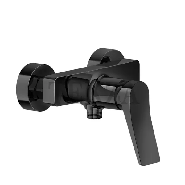 Gessi RILIEVO Смеситель для душа настенный 59031-706, Black Metal
