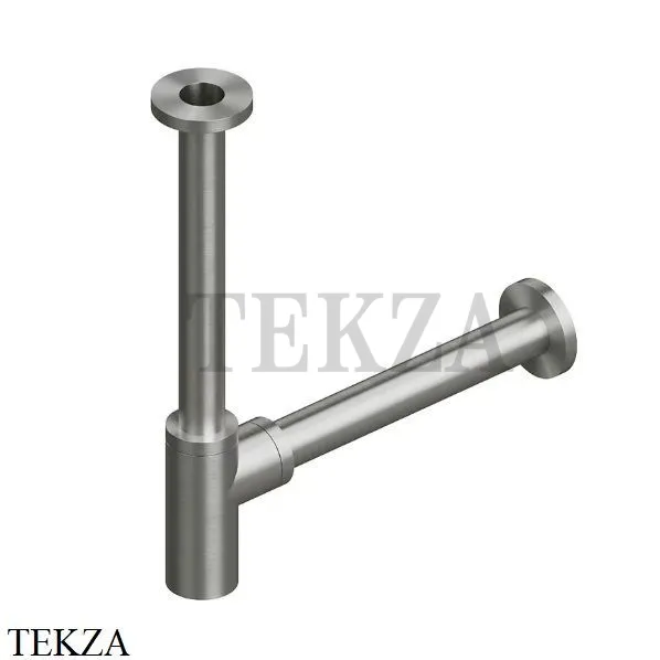 QuadroDesign Сифон для раковины дизайнерский SI006 AS, Brushed Stainless Steel