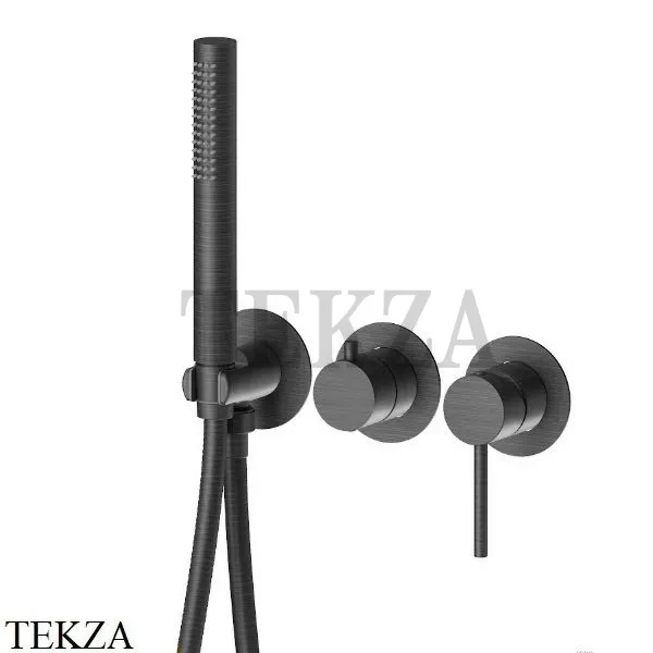 Newform XT Смеситель для душа 2 потока,с гарнитуром, внешняя часть, 4279E.59.064, PVD Br. Gun Metal