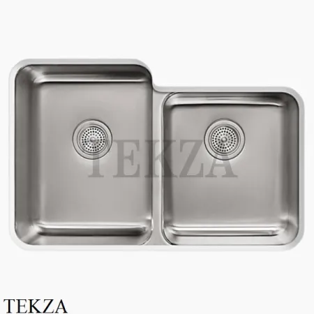 Kohler Undertone Мойка для кухни с двумя чашами K-3177-NA, нержавеющая сталь
