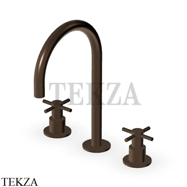 Zucchetti Helm Смеситель для раковины, без донного клапана ZHM516.XP21, brushed chocolate PVD