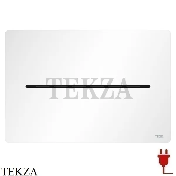 TECEsolid Панель смыва для унитаза с бесконтактной активацией, от сети 9240453, белый матовый