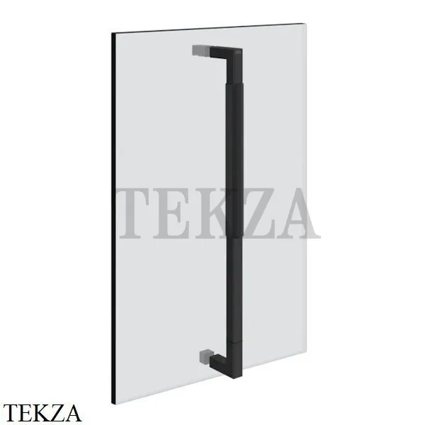 Gessi Shower G Rigato Ручка-держатель на стекло 45 см 67525-299, Matte Black