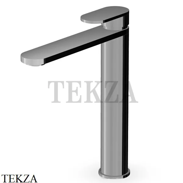 Zucchetti Octo Смеситель для раковины высокий, без гарнитура ZOC568.C50, metal black