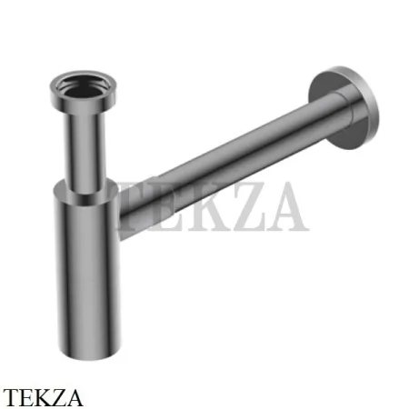 Ritmonio Сифон дизайнерский для раковины RCMB027 CRB, Black Chrome