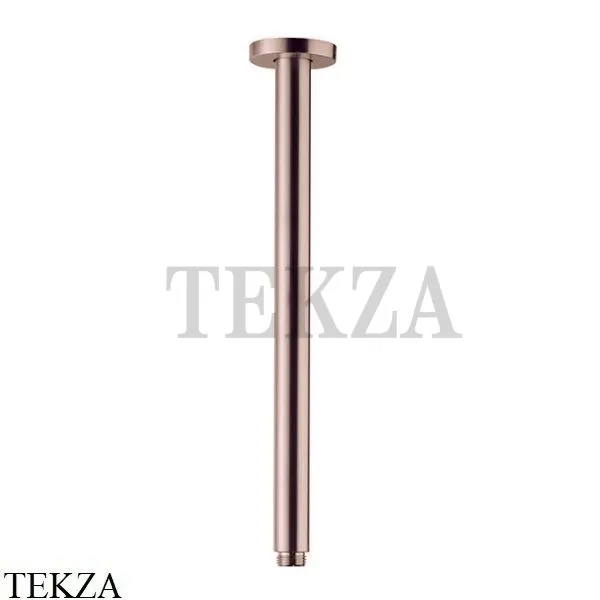 Newform Кронштейн для душа круглый потолочный L=350 29391X.59.067, PVD Brushed copper bronze