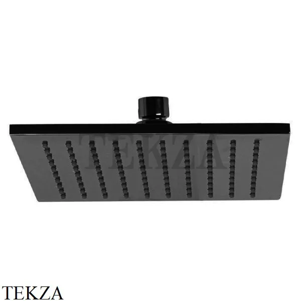 FIMA Carlo Frattini WELLNESS Верхняя лейка для кронштейна 20х20 см F2630/2CS, Brushed black chrome