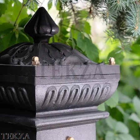 Migliore Artistica VERONA Фонтан садовый с краном, чугун 28087, цвет черный