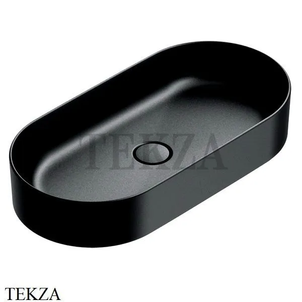 Catalano Zero Раковина накладная 70 см, без перелива 0122700022, черный матовый