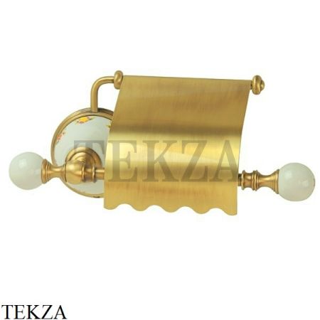 Migliore Provance Держатель для туалетной бумаги, с крышкой 17688, золото