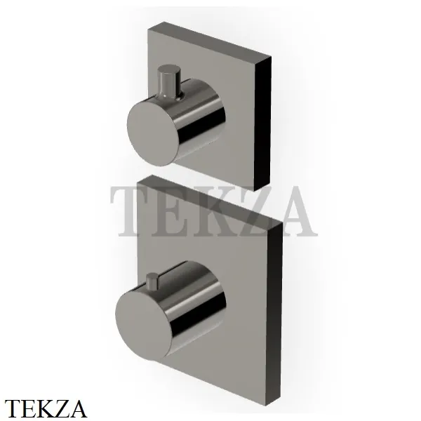 Zucchetti Pan Термостат для душа, 1 выход, внешняя часть ZP8659.C50, metal black