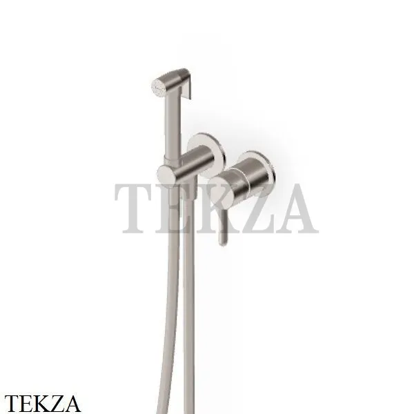 Zucchetti Isy22 Гигиенический душ с отдельным смесителем ZIS417.C3, brushed nickel