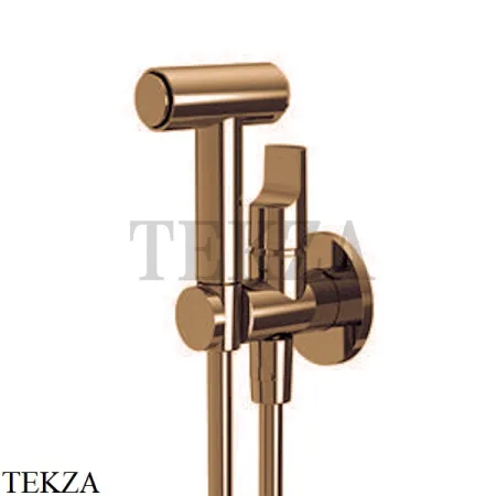 FIMA Carlo Frattini Гигиенический душ, смеситель, шланг 120 см F2320/4ZS, Brushed Amber Bronze