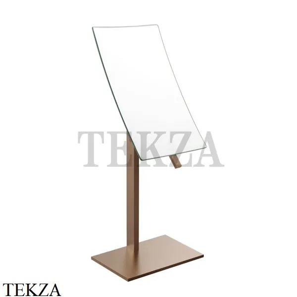 Gessi Rettangolo Зеркало косметическое поворотное х2, без подсветки 20988-708, Copper Brushed PVD