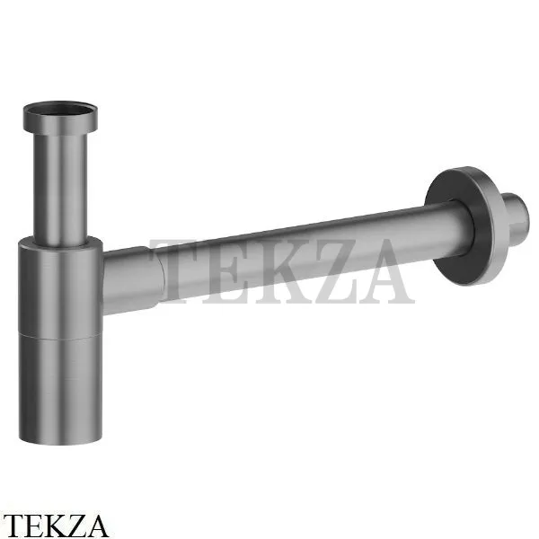 Newform Сифон для раковины бутылочный, 218.59.064, PVD Brushed gun metal