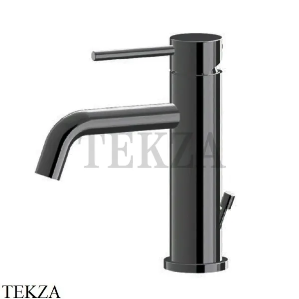 Newform XT Смеситель для раковины 125, с донным клапаном 4200.M0.077, Carbon satin