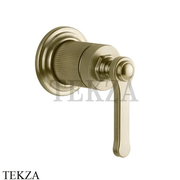 Gessi VENTI20 Смеситель-рычаг удаленного управления 65109-727, Brushed Brass
