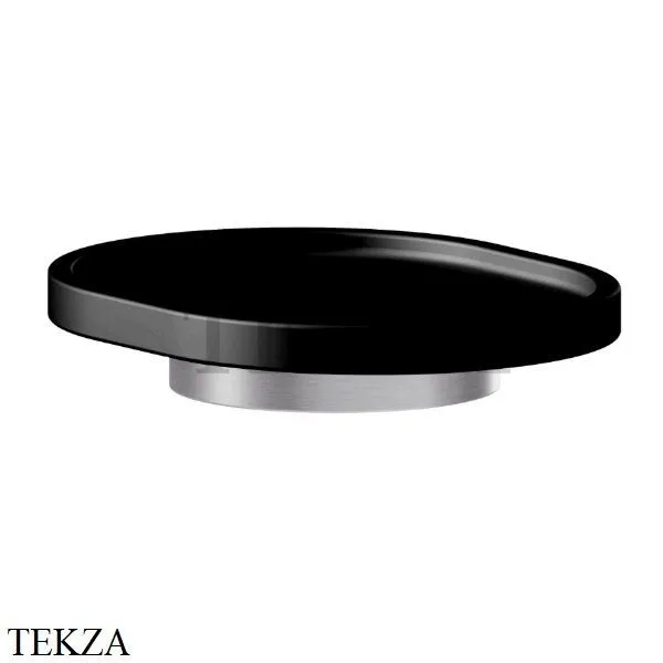 Newform X-Steel 316 Мыльница подвесная с держателем, композит 73251X.50.050, INOX Stainless steel