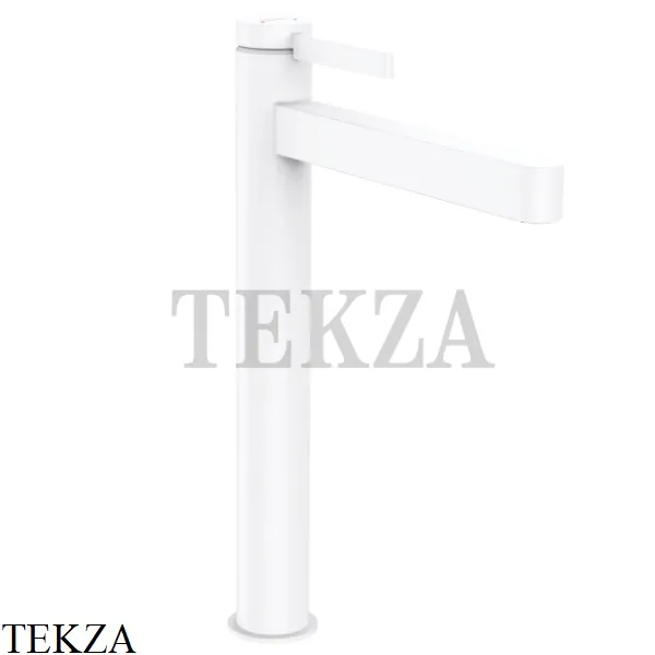 Hansgrohe FINORIS Смеситель для раковины высокий 260, с донным клапаном 76070700, белый матовый