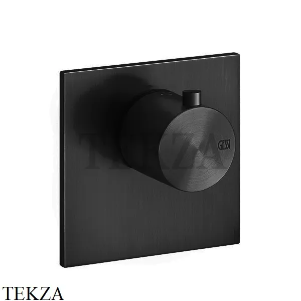 Gessi 316 WELLNESS Термостатический смеситель, внешняя часть 54554-299, Black XL