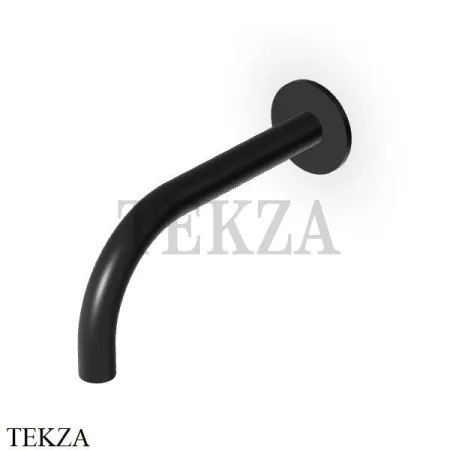 Zucchetti Helm Излив для ванны настенный 17.5 см Z92244.XP81, brushed total black