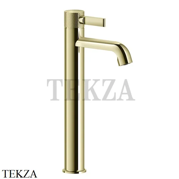 Gessi INCISO Смеситель для раковины высокий, с гарнитуром 58003-710, Brass PVD