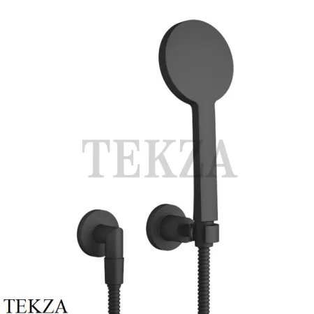 Dornbracht TARA Душевой гарнитур 3 режима, с отдельными розетками 27803892-33, черный матовый