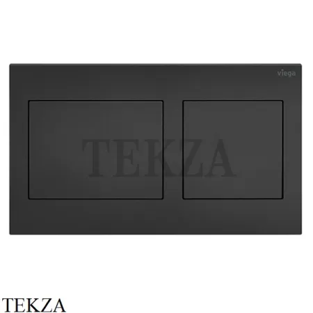 Viega Prevista Visign for Style 21 Панель смыва 801724, пластик черный матовый