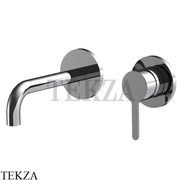 FIMA Carlo Frattini SNAP Смеситель для раковины 200, внешняя часть F3121WLX9CN, Black chrome