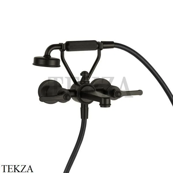 Gessi VENTI20 Смеситель ванна-душ с гарнитуром 65113-187, Aged Bronze