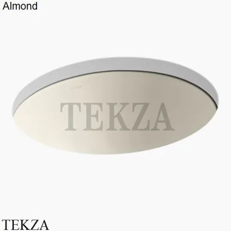 Kohler Caxton Oval Раковина встраиваемая снизу, без перелива K-2205-0, белый глянец