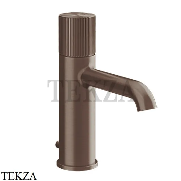 Gessi Habito RIGATO Смеситель для раковины, с донным клапаном 70501-845, Dark Bronze