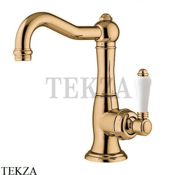 Nicolazzi CINQUANTA Смеситель для раковины P.Mont Blanc 76, 3452BZ76C, бронза classic