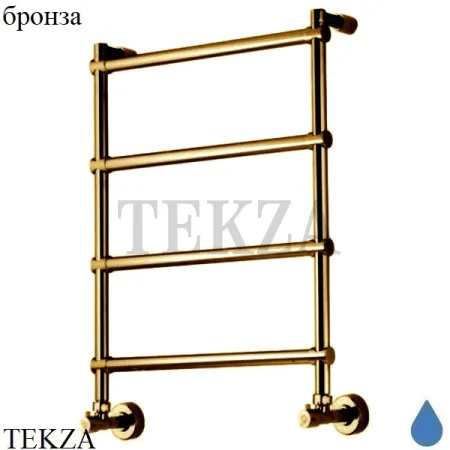 Margaroli SOLE 442-47-4 Полотенцесушитель для ГВС 4424704(26)OBN, бронза classic