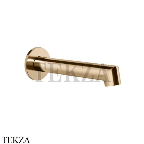 Gessi ANELLO Излив для ванны настенный монтаж 63603-735, Warm Bronze