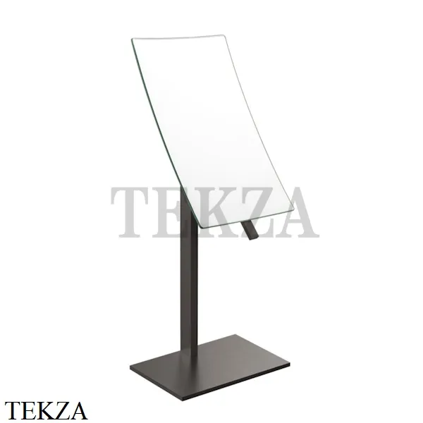 Gessi Rettangolo Зеркало косметическое поворотное х2, без подсветки 20988-707, Black Metal Brushed PVD