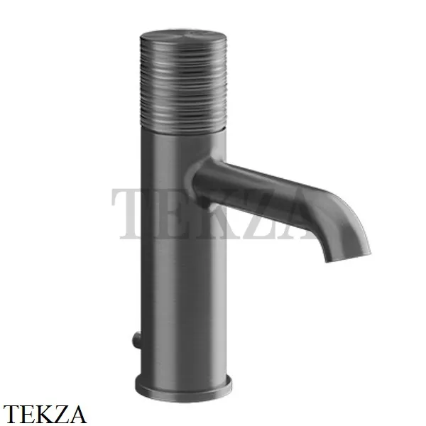 Gessi Habito TRAME Смеситель для раковины, с донным клапаном 70301-707, Black Metal Brushed