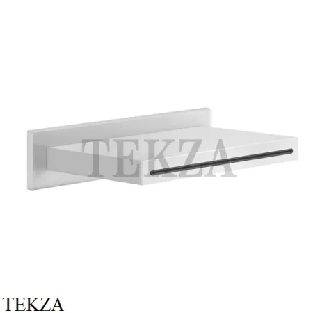 Gessi CASCATA Каскадный излив настенный 20293-279, белый матовый