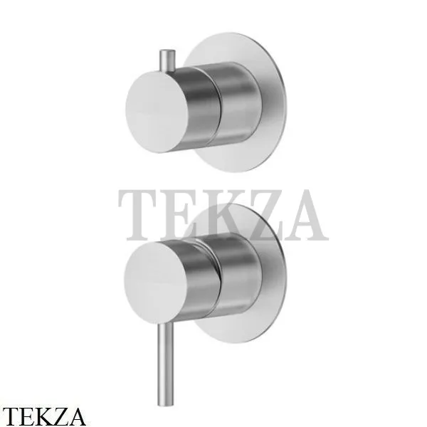 Newform X-Steel 316 Смеситель для душа 2 потока, внешняя часть, 69665EX.50.050, INOX Stainless steel