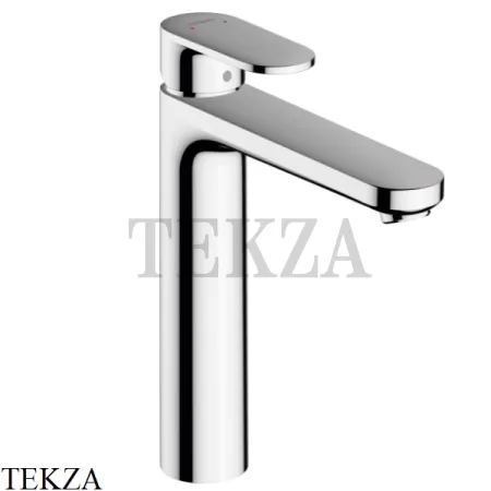 Hansgrohe Vernis Blend Смеситель для раковины высокий, с донным клапаном 71552000, хром глянец