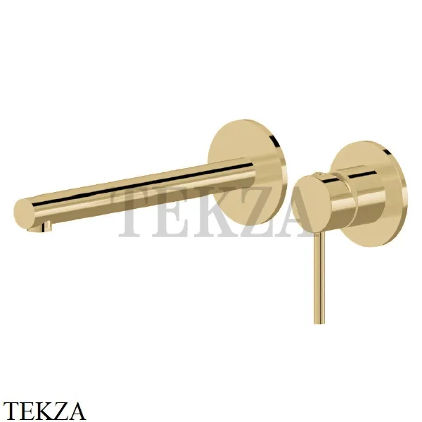 Newform MINI-X PRO Смеситель для раковины 210, внешняя часть, 61330E.M0.071, Gold satin