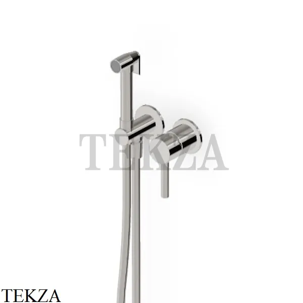 Zucchetti Гигиенический душ с отдельным смесителем ZP6417.C8, nickel глянец