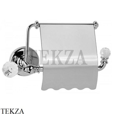 Migliore Amerida SWAROVSKI Держатель рулона туалетной бумаги с крышкой 16576, хром