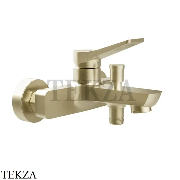 Gessi RILIEVO Смеситель для ванны с переключателем 59013-727, Brushed Brass