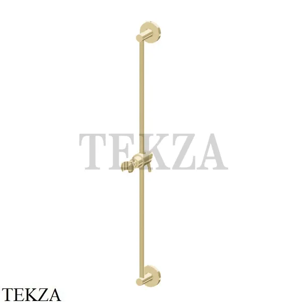 Newform Душевая штанга для ручного душа с держателем 830.M0.071, Gold satin