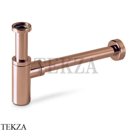 Newform Сифон для раковины бутылочный, 218.M0.072, Copper satin