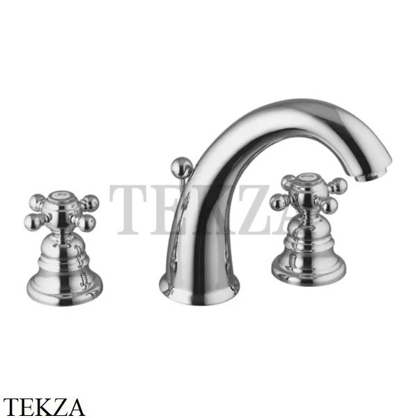FIMA Carlo Frattini ELIZABETH Смеситель для раковины, с донным клапаном F5101CR, хром глянец