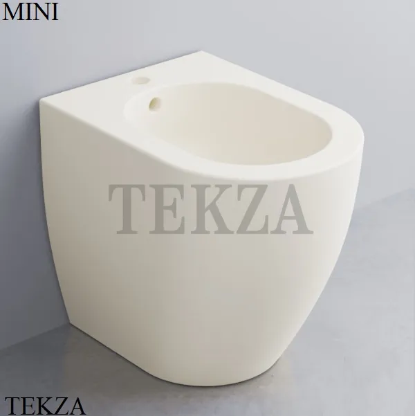 Cielo Smile MINI Биде напольное, с 1 отверстием SMBIDR TL, Talco белый матовый
