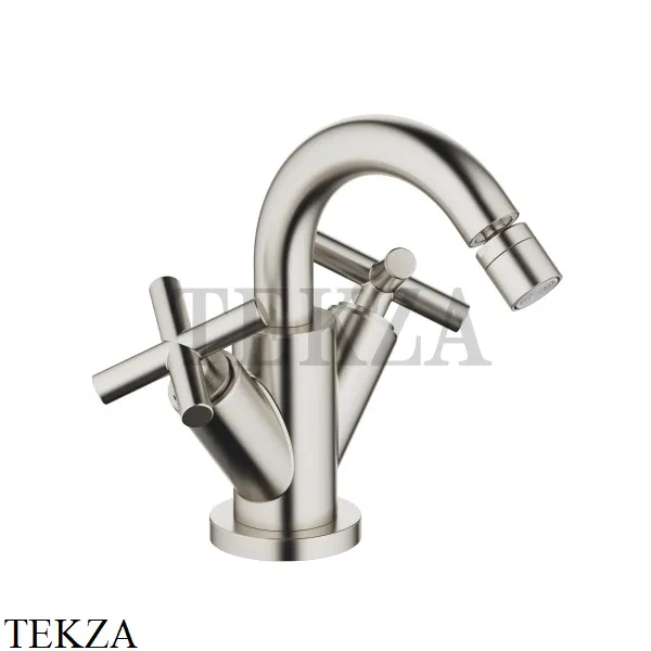 Dornbracht TARA Смеситель для биде со сливным гарнитуром 24510892-06, платина матовая