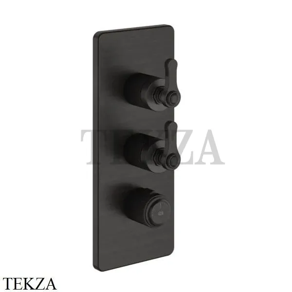 Gessi VENTI20 Термостат для душа, 2 поток, внешняя часть 65200-187, Aged Bronze